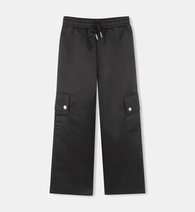 Wide-leg Cargo Pants