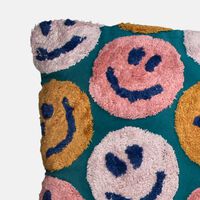 Smiley Cotton Cushion