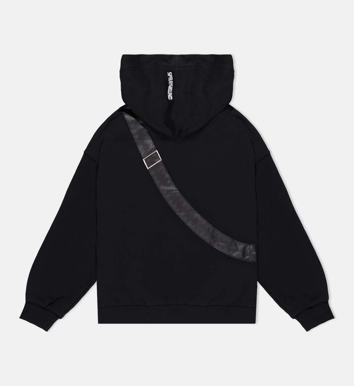 Crossbody Money Bear Cut Regular-fit Hoodie