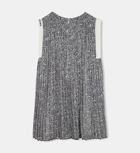 All-over Letter Print Dress All-over Letter Print Dress