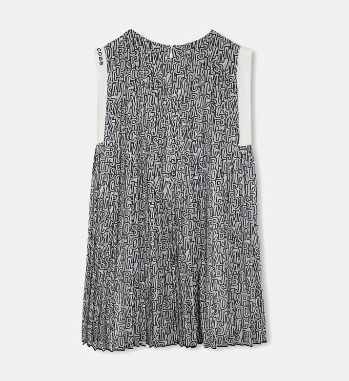 All-over Letter Print Dress All-over Letter Print Dress