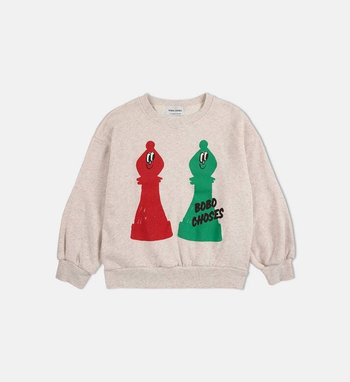Bobo Choses Sweatshirt Checkmate, Packshot View