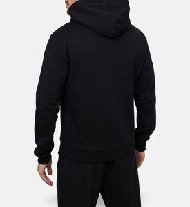 Karl Lagerfeld Logo-print Regular-fit Hoodie, Model View