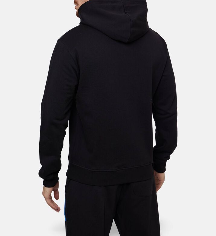 Karl Lagerfeld Logo-print Regular-fit Hoodie, Model View