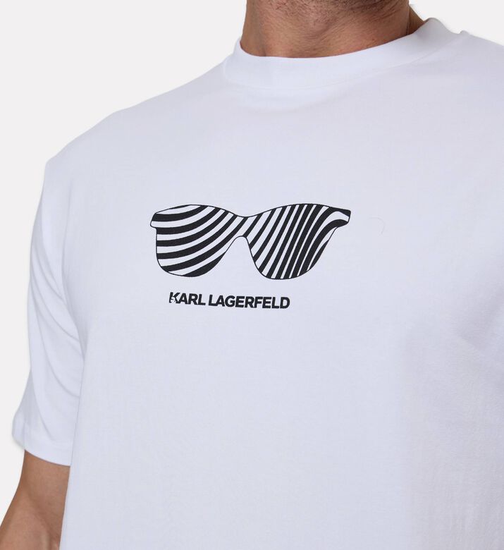 Karl Lagerfeld Karl Lagerfeld Printed T-shirt, Model View