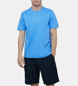 Tonal Laurel Embroidered T-shirt