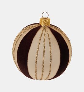 Home Deco and More Ball Xmas Glas, Gold, Packshot View