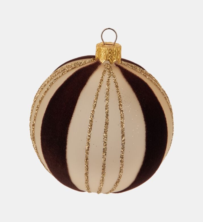 Home Deco and More Ball Xmas Glas, Gold, Packshot View