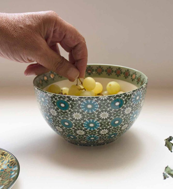 وعاء دائري بورسلين الأندلس م وعاء دائري بورسلين الأندلس م