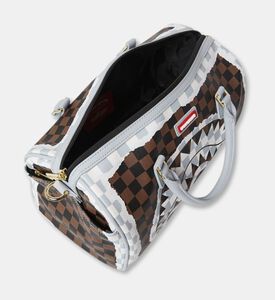 Sprayground Tear Check Pattern Mini Duffle Bag, Packshot View