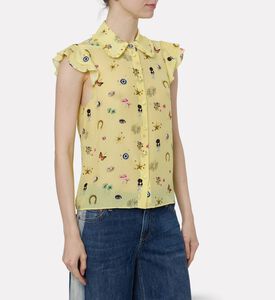 Alice and Olivia Blou Martel, Model View