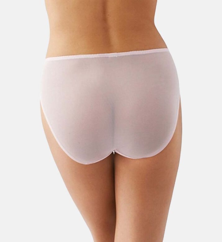 سروال داخلي دانتيل زهري متوسط الارتفاع