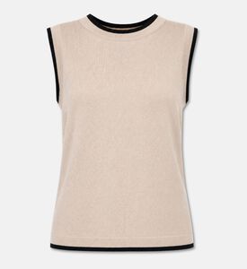 Luisa Spagnoli Macinapepe Crewneck Sleeveless Top, Packshot View