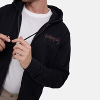 Zip Fastening Hooded Sweatshirt
