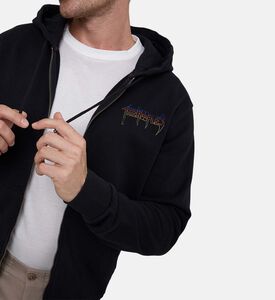 Zip Fastening Hooded Sweatshirt Zip Fastening Hooded Sweatshirt