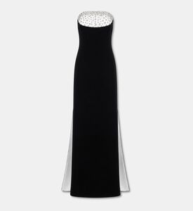 Jean Louis Sabaji Embellished Strapless Gown, Packshot View