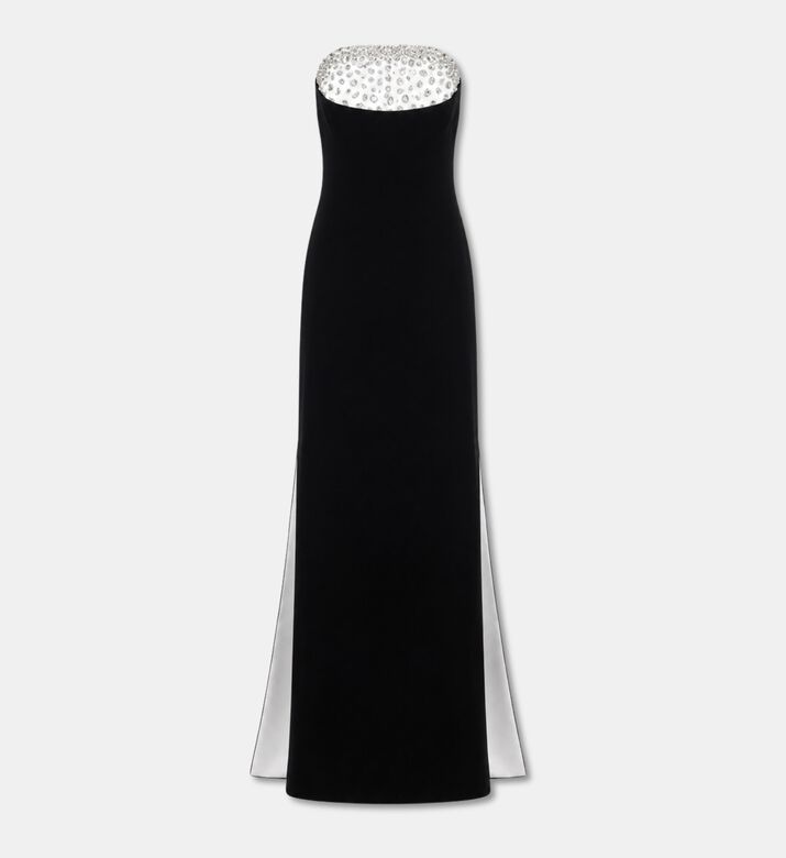 Jean Louis Sabaji Embellished Strapless Gown, Packshot View