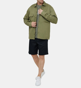 جاكيت قميص بجيوب بغطاء قلاب