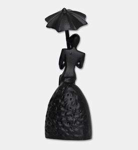 Home Deco and More Lady Umbrella Figurine Sculpture, Packshot View