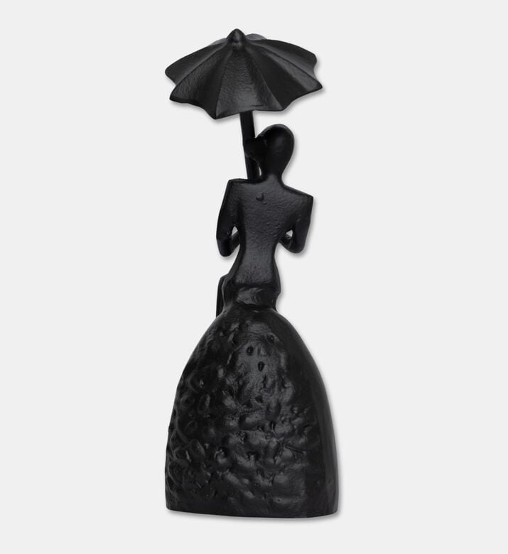 Home Deco and More Lady Umbrella Figurine Sculpture, Packshot View