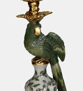 حامل شموع مستوحى من طيور 13×13×39 سم