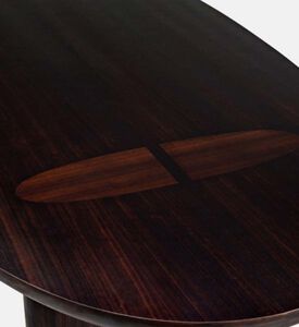 Versmissen Durban Eucalyptus Wood Dining Table, Packshot View