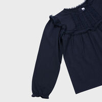 Jardin Ruffle-detailed T-shirt