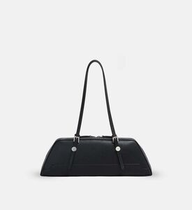 حقيبة كتف بمقبض علوي جلد