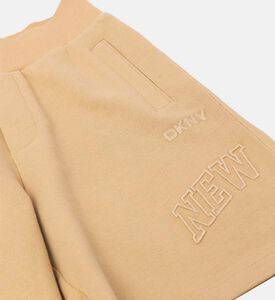 French Terry Cotton Bermuda Shorts
