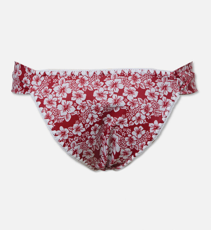 Leslie Amon Floral-print Low-rise Bottoms, Packshot View