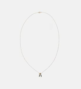 قلادة باندا عيار 18 قيراط