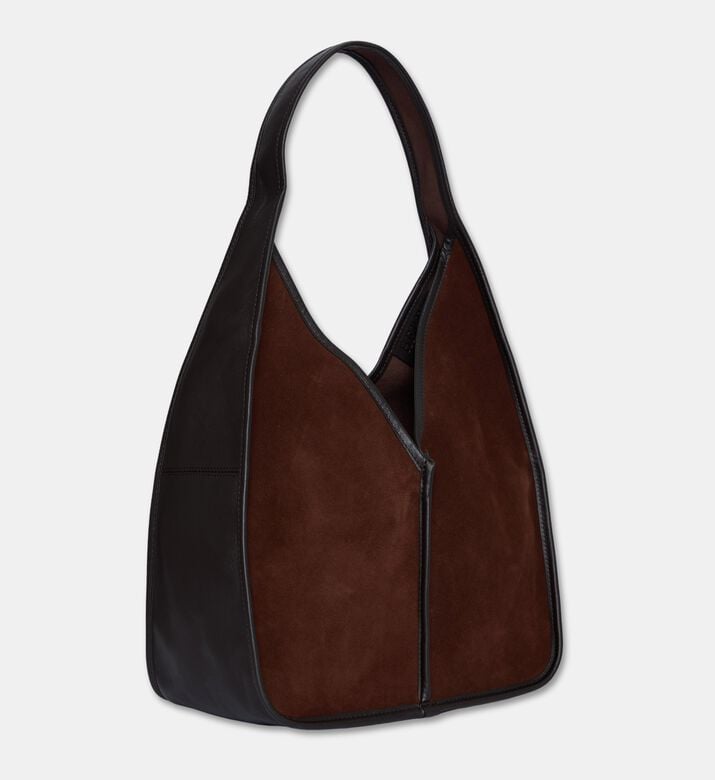 Hereu Calella Suede Hobo Shoulder Bag, Packshot View