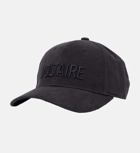 Zadig et Voltaire Leila Voltaire Logo Cap, Black, Packshot View