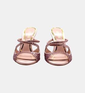 Sylvia Crystal-embellished Sandals