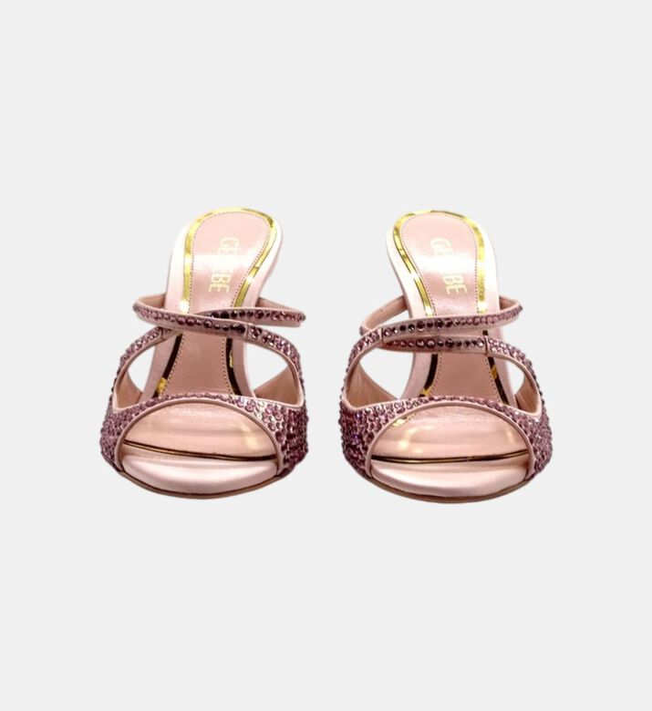 Sylvia Crystal-embellished Sandals