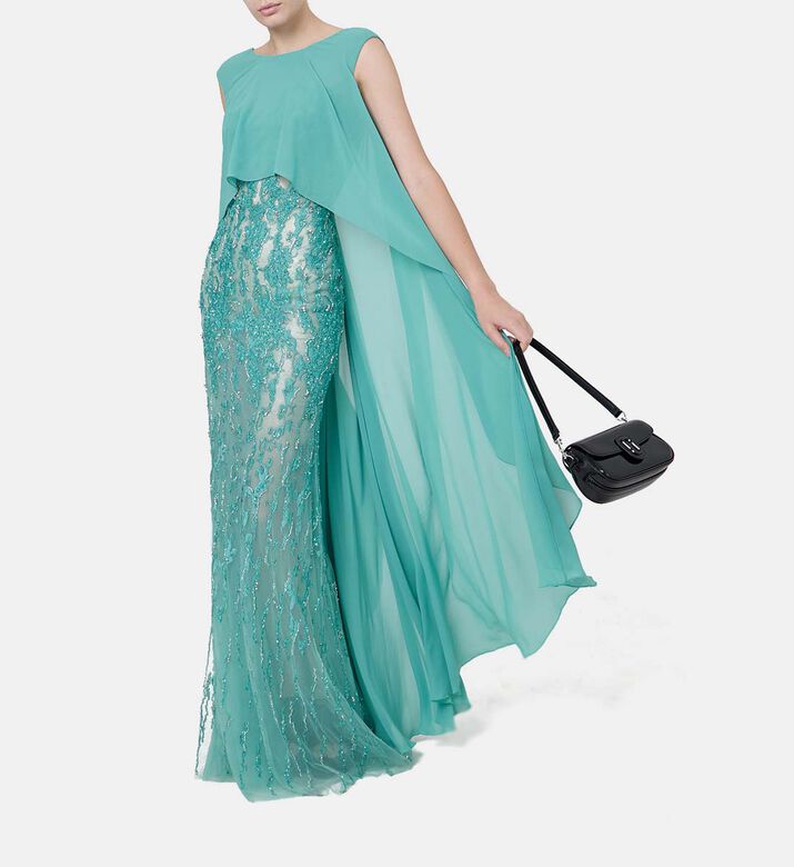 Sleeveless Cap Dress