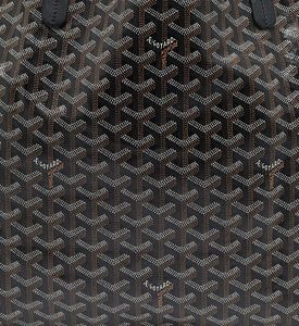 حقيبة يد سانت لويس من غويار بقماش غوياردين مطلي وجلد مملوكة مسبقًا