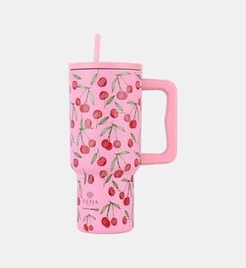 Estia Cherry Rose Xl Straw Tumbler, Packshot View