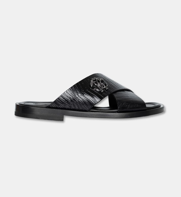 Roberto Cavalli Shoes Slipper, Black, Eu-44, Packshot View