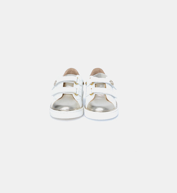 Quilted Adjustable Straps Sneakers