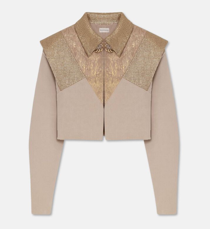 Barrage Structured Oversized Panel Jacket, Packshot View