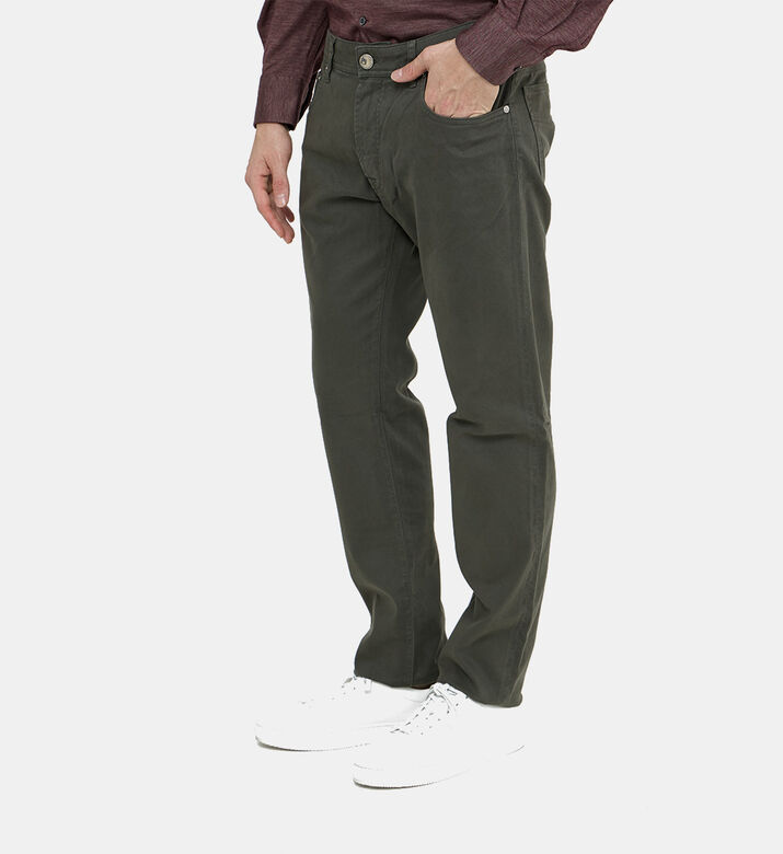 بنطال جبردين مطاطي 5 جيوب