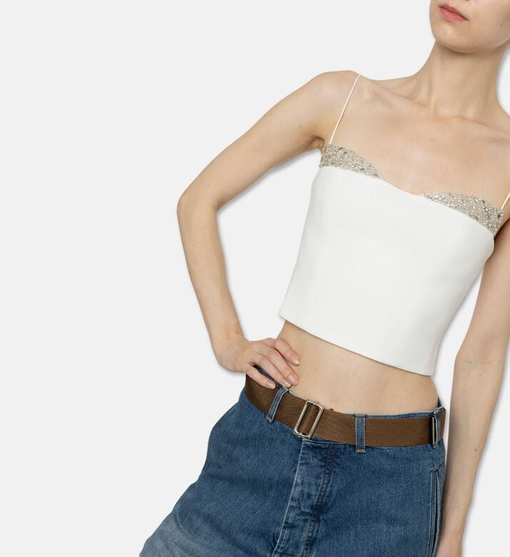 Alice and Olivia Top Hallie, Model View