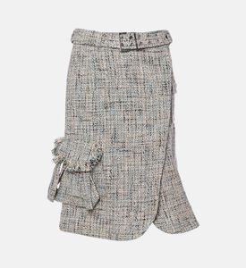 Ganni Skirt Tweed, Packshot View