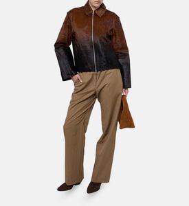 Samsoe Elastic Waistband Regular-fit Pants, Model View