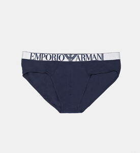 Elastic Cotton Logo-print Two-pack T-shirts