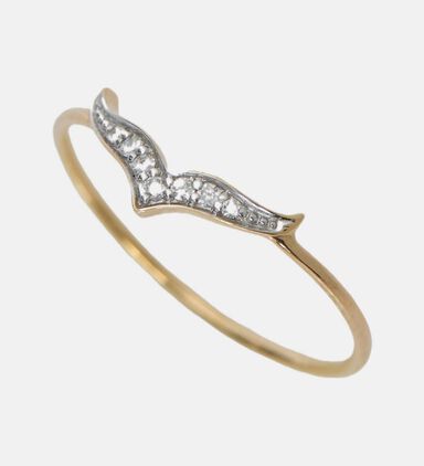 Diamond Wise Ring - 18k