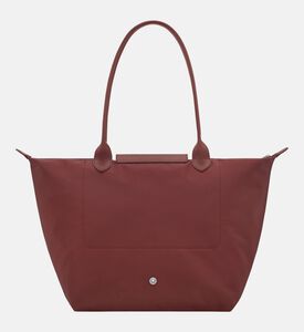 Longchamp Foldable Nylon Top-handle Tote Bag, Burgundy, Packshot View