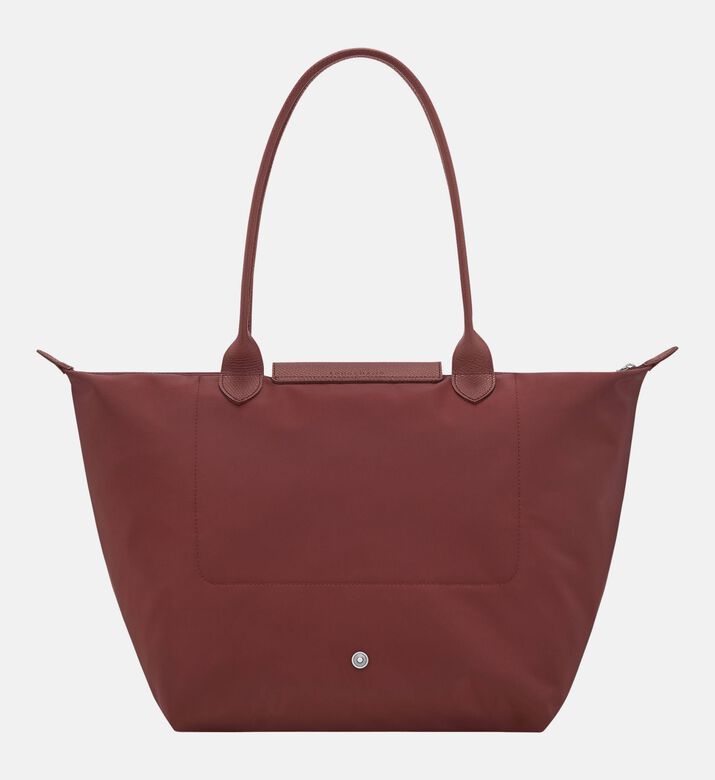 Longchamp Foldable Nylon Top-handle Tote Bag, Burgundy, Packshot View
