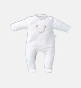 Teddy Bear Quilted Romper